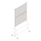 Lorell Adaptable Panel Dividers, Aluminum, Charcoal 90277 - alternate 3